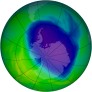 Antarctic Ozone 2001-10-24